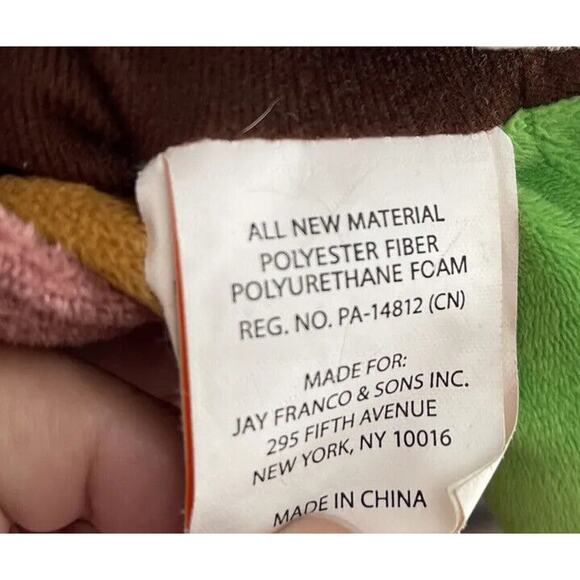 TMNT Teenage Mutant Ninja Turtle Raphael Nickelodeon Plush 24" Pillow Buddy - Picture 4 of 6